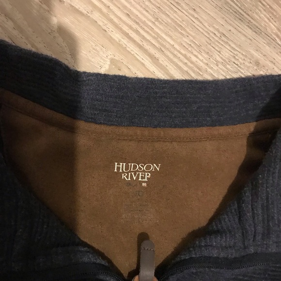 Hudson River Sweater Long Sleeve Half Zip - Picture 2 of 2